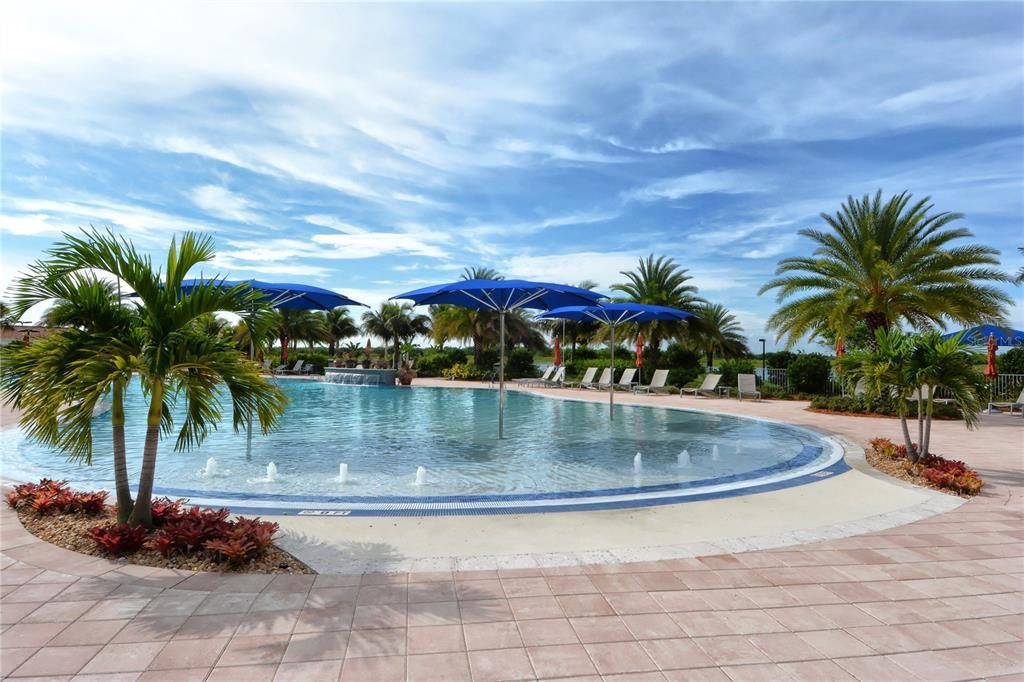 Resort pool Splash Area