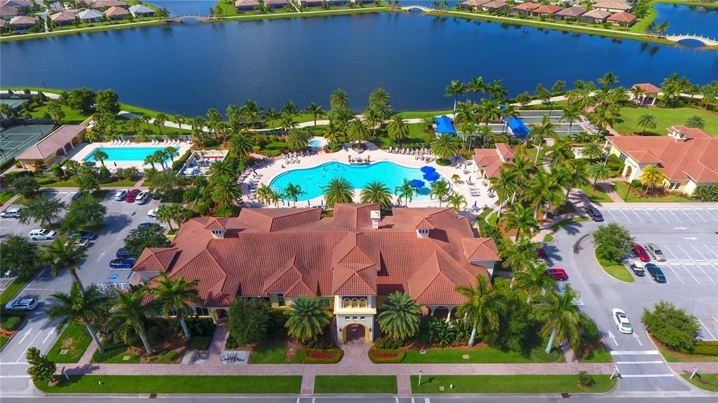 Aerial View of the Resort Center