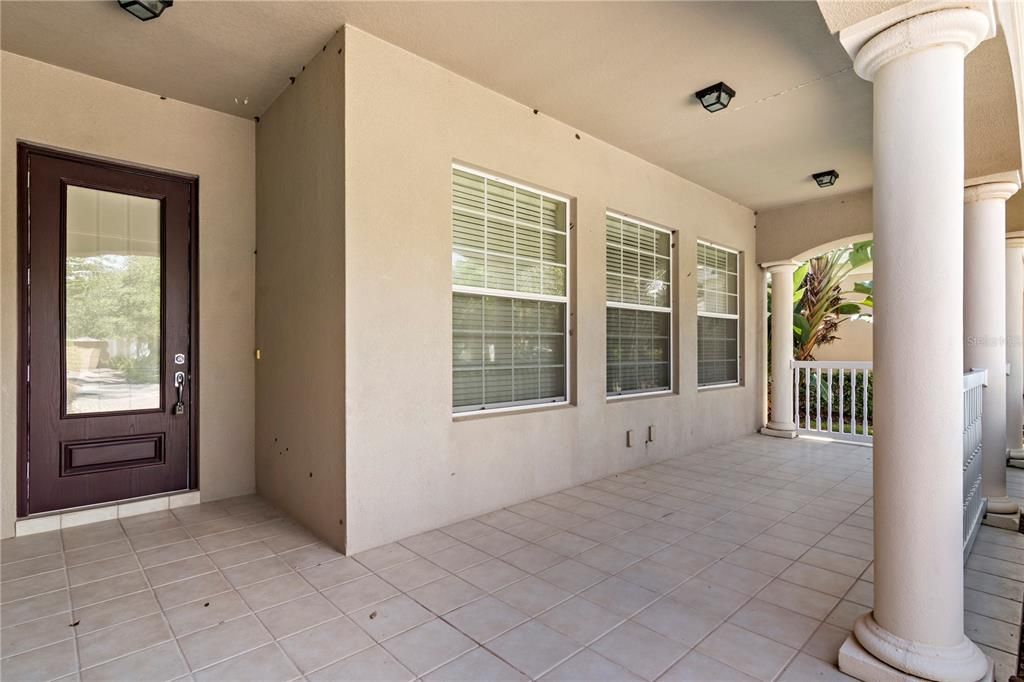 Front Porch Entrance