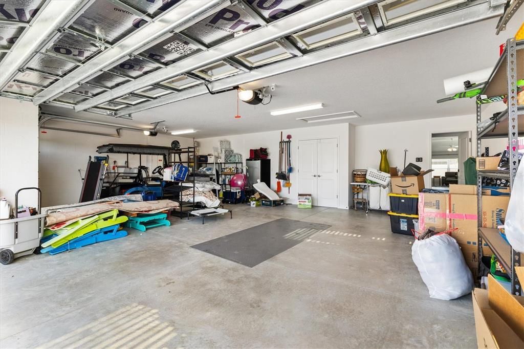 2 car plus golf cart garage