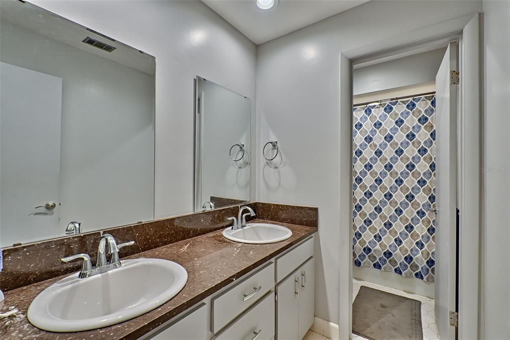 Secondary bathroom