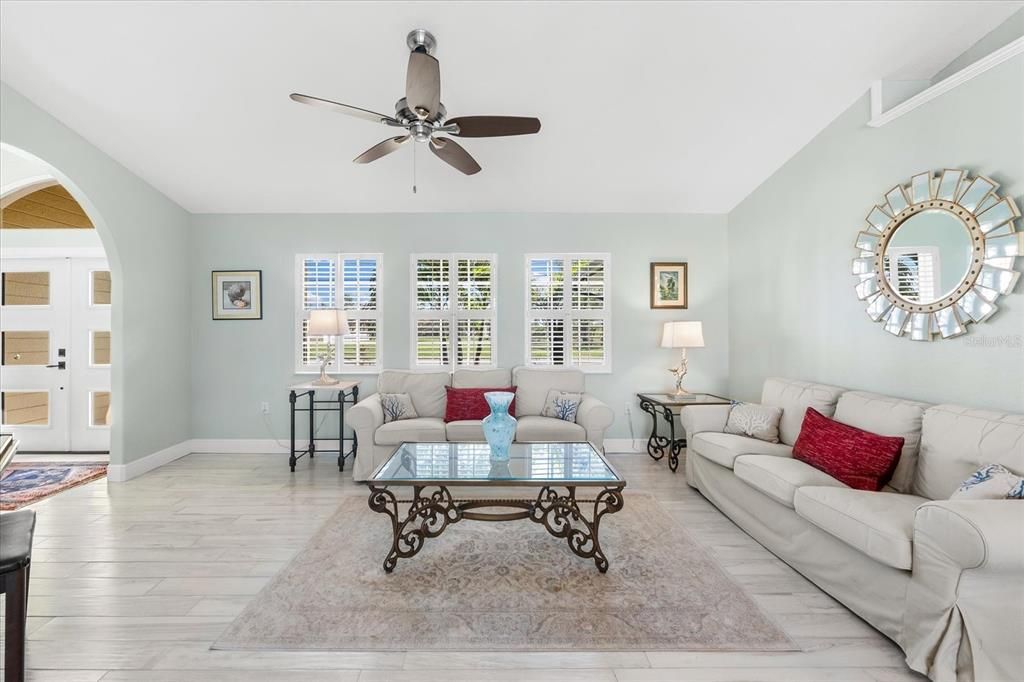 Inviting and Bright Living Room