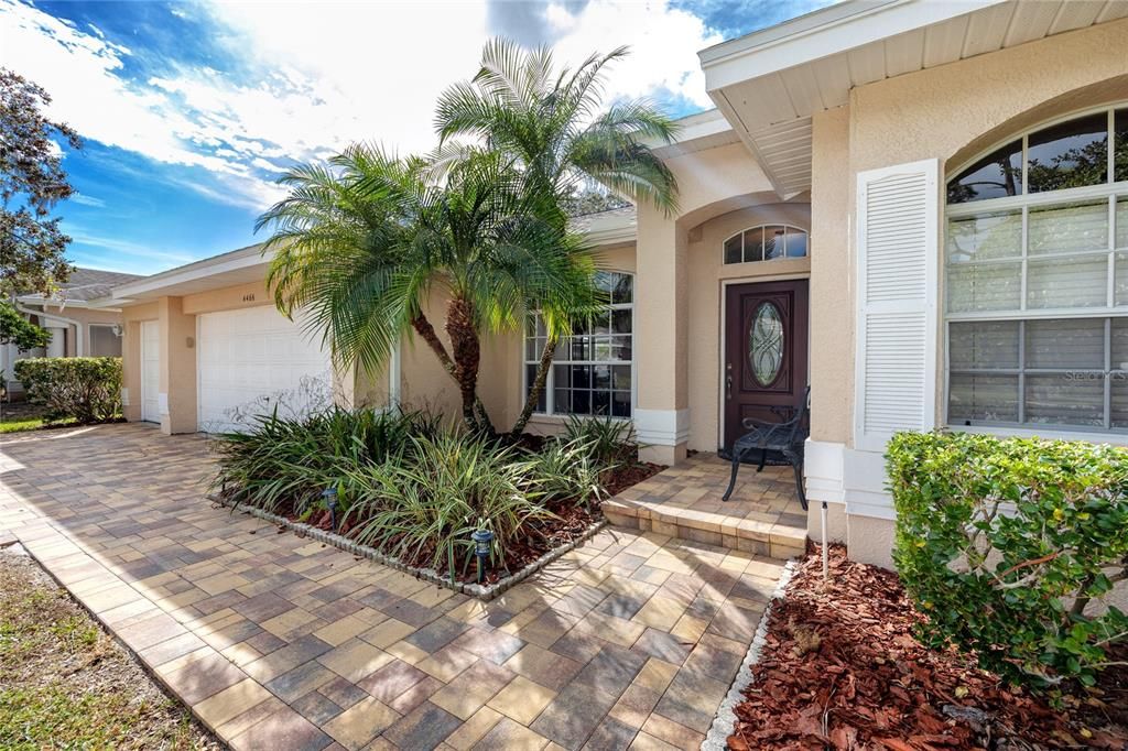 Front entry -4466 Worthington Ct, Palm Harbor, FL 34685