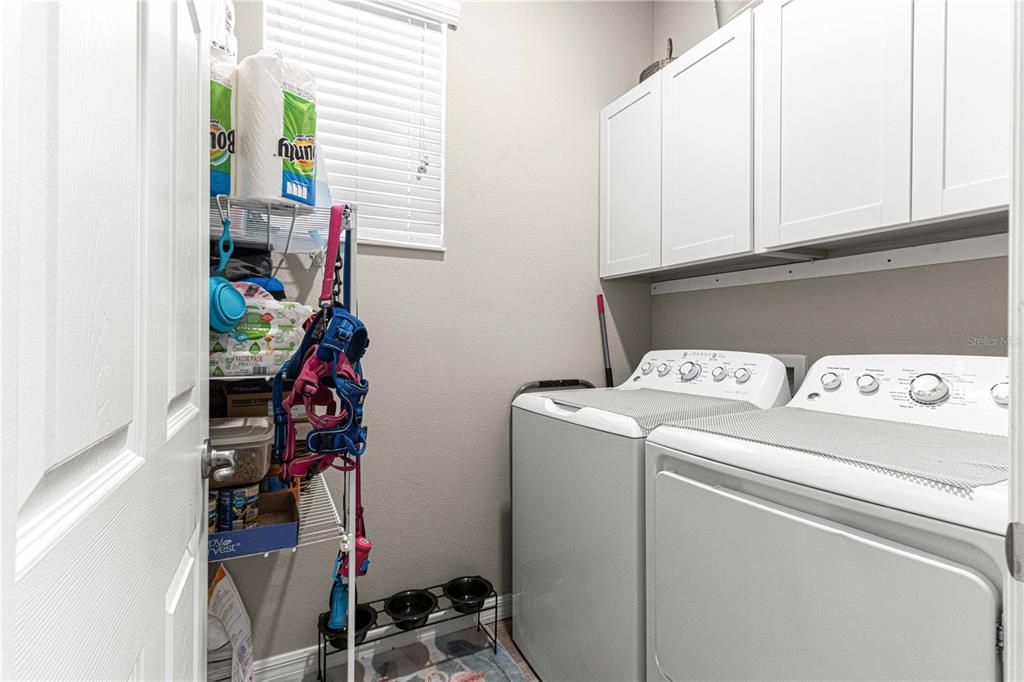 Laundry Room w/Extra Cabinets