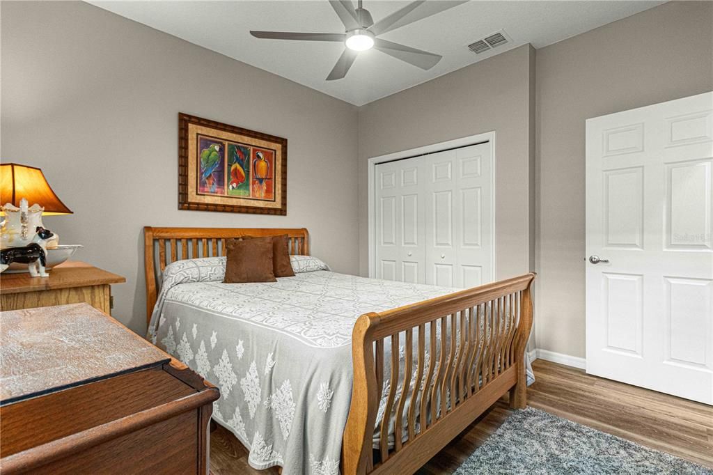 Guest Bedroom w/Upgraded Ceiling Fan