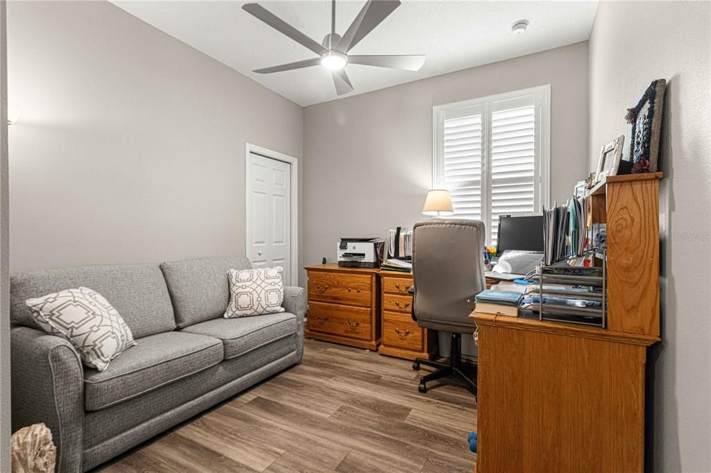 Flex Room w/Plantation Shutters