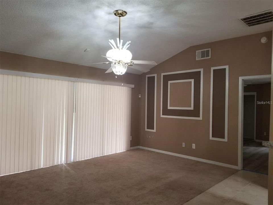 Your big Family Room, with doorway to Primary Bedroom