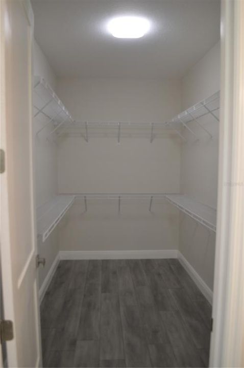 Upstairs master closet