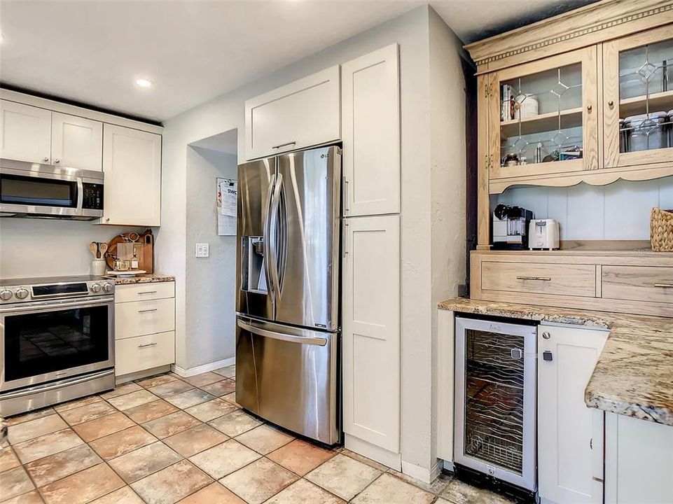 Before this wall of kitchen