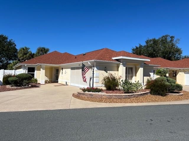 Front view of house