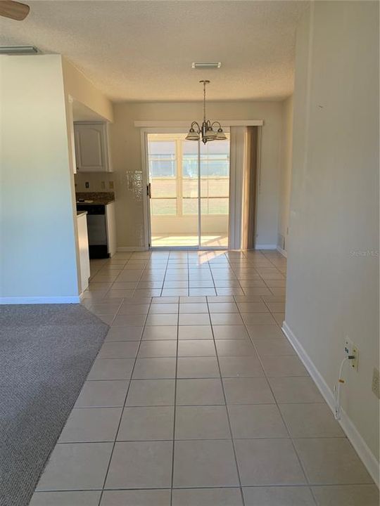 Looking into Dining area from front door