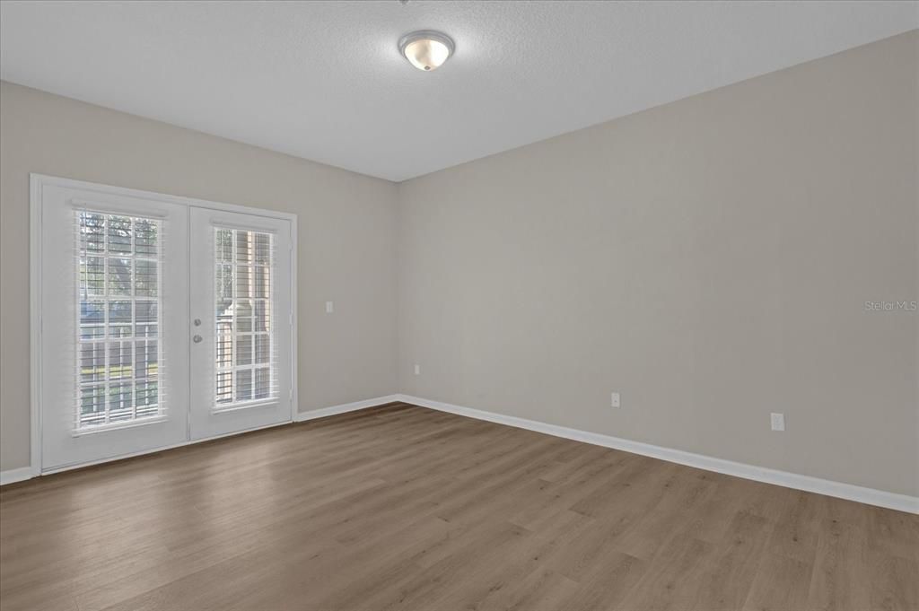 Master Bedroom with private access to Balcony.