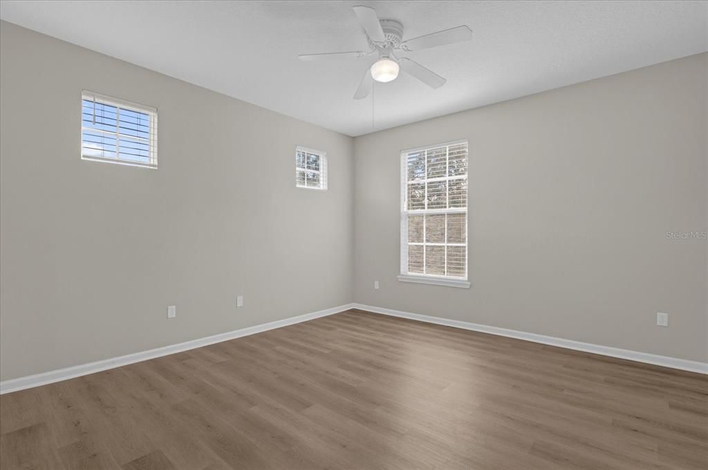 Bedroom #3 with plenty of natural light!