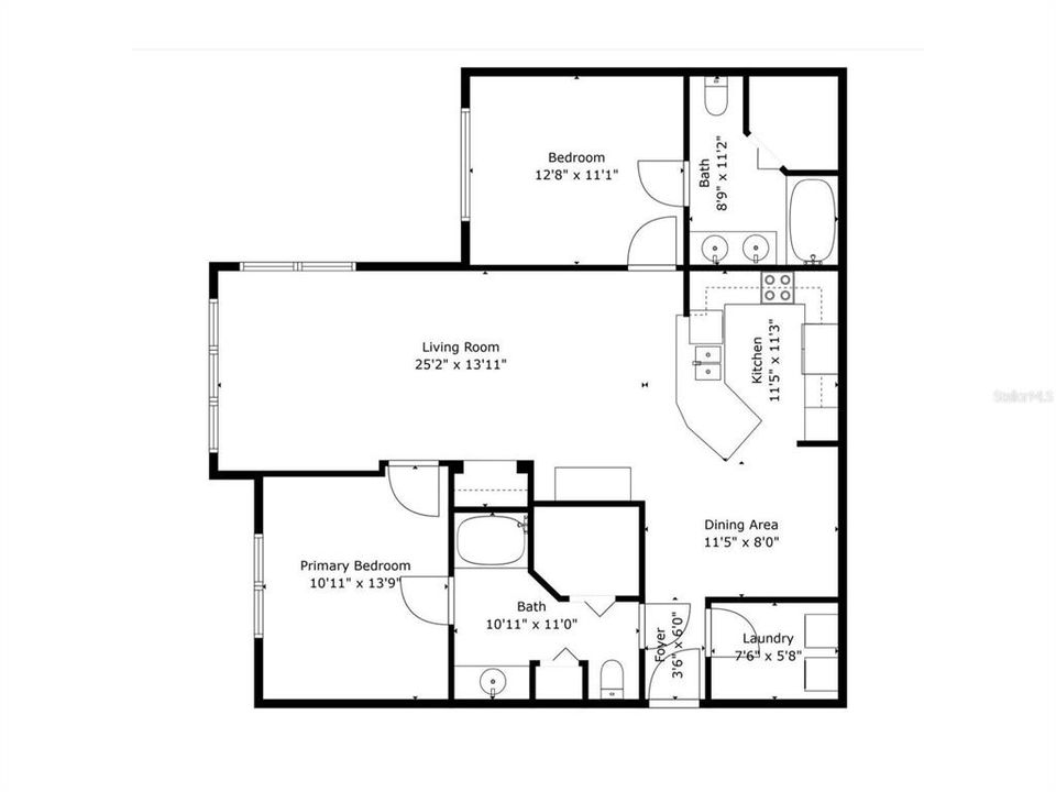 For Sale: $327,500 (2 beds, 2 baths, 1209 Square Feet)