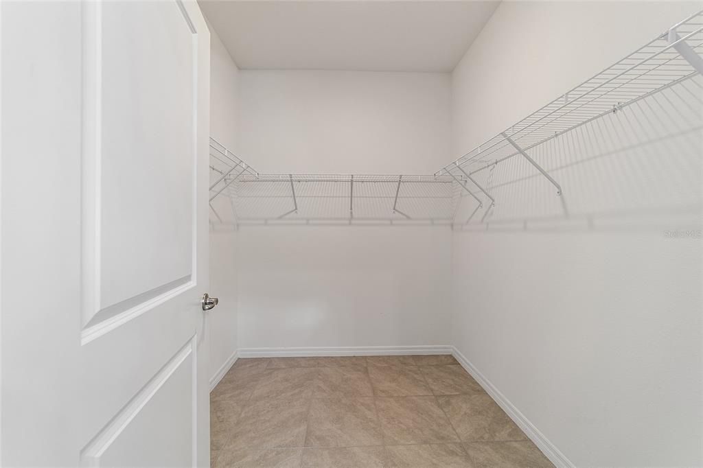 Primary Walk-in closet