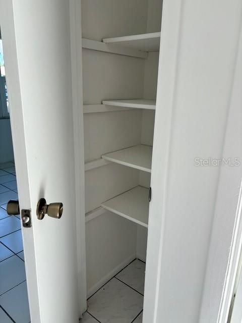 Linen closet