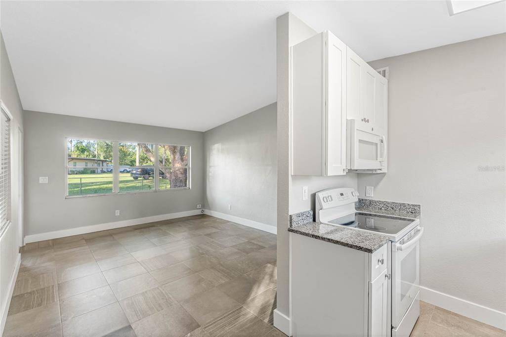 Living Room and Kitchen