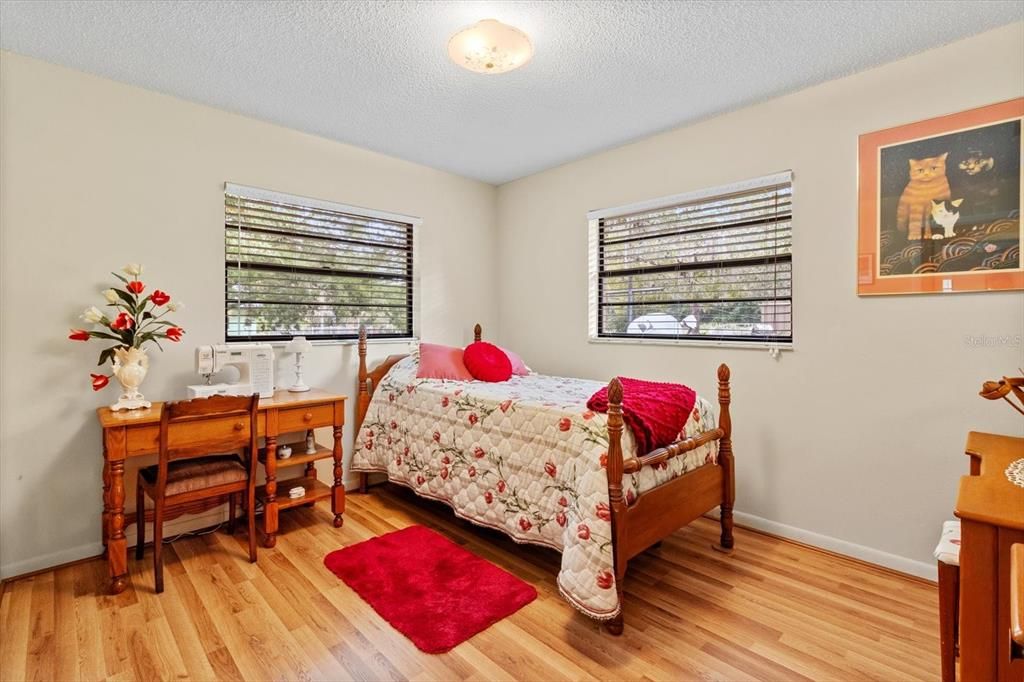 Bedroom 3 w/ Laminate Flooring