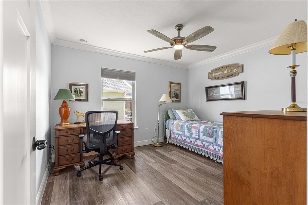 Bedroom 3 is large enough to serve as office space too.  Insulated cellular and cordless shades in all bedrooms.