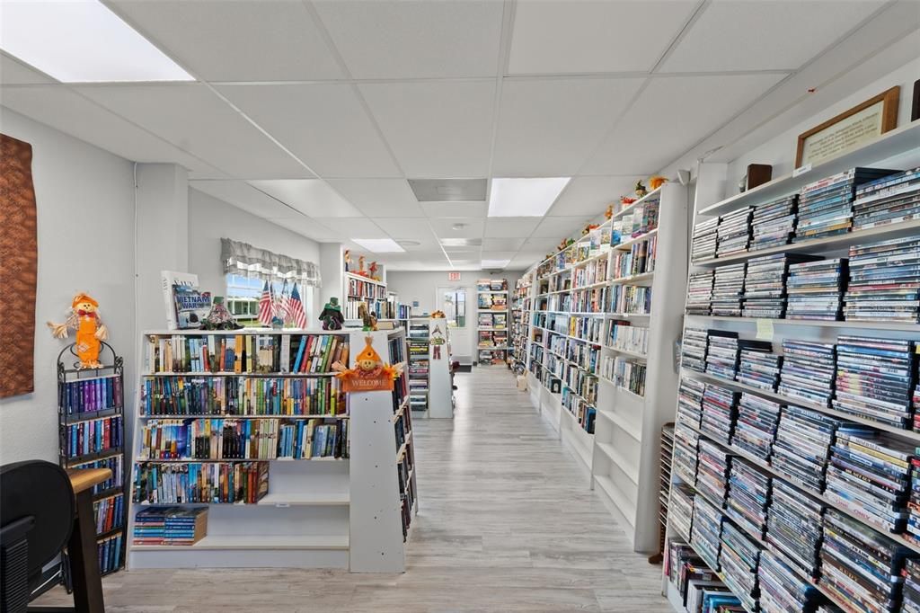 Amenities building - library