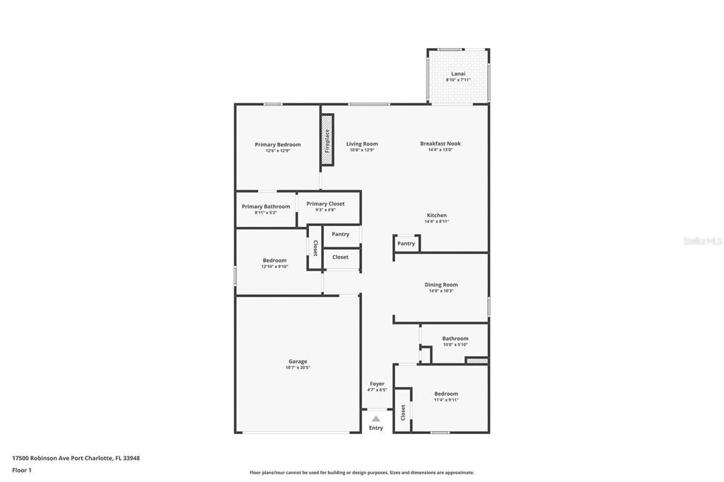 For Sale: $339,000 (3 beds, 2 baths, 1499 Square Feet)