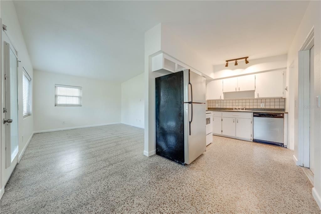 Living Room and Kitchen View