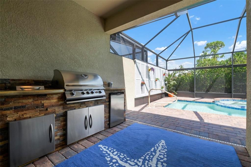 Outdoor kitchen