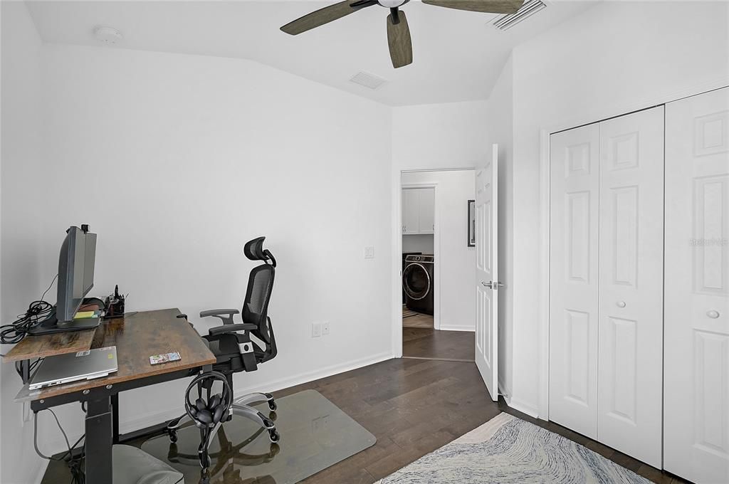 Third Bedroom used as an office