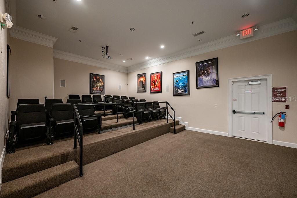 THEATER ROOM.