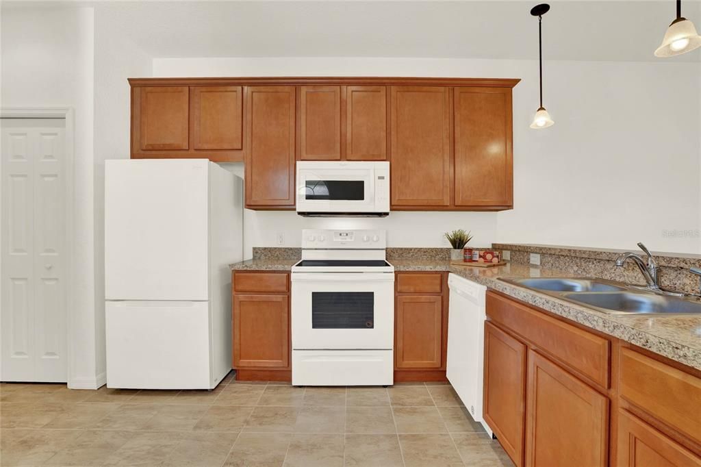 Updated Refrigerator and Closet Pantry