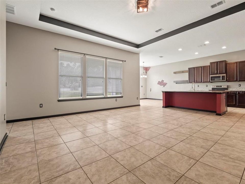 Family Room & Kitchen