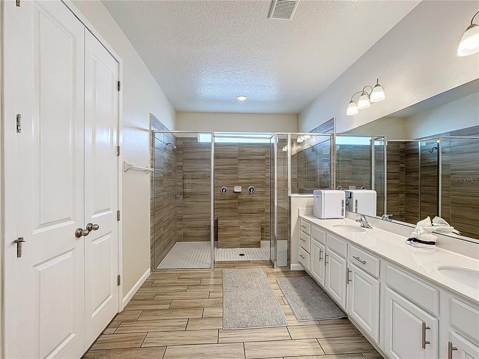 Downstairs Master bathroom