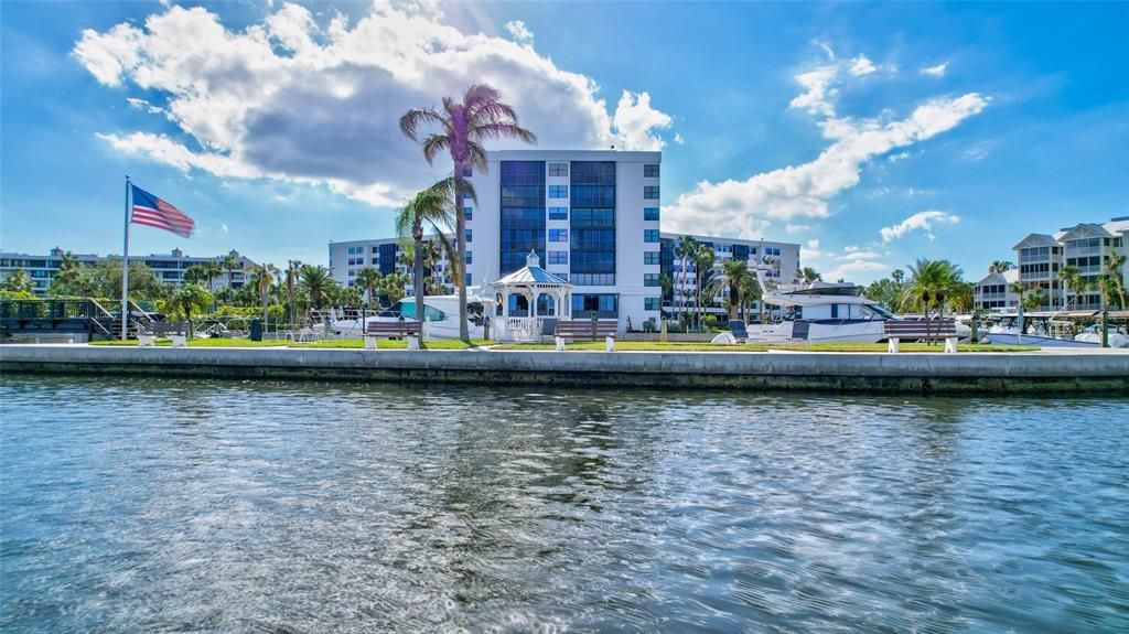 View of Harbor Towers from the Intercoastal