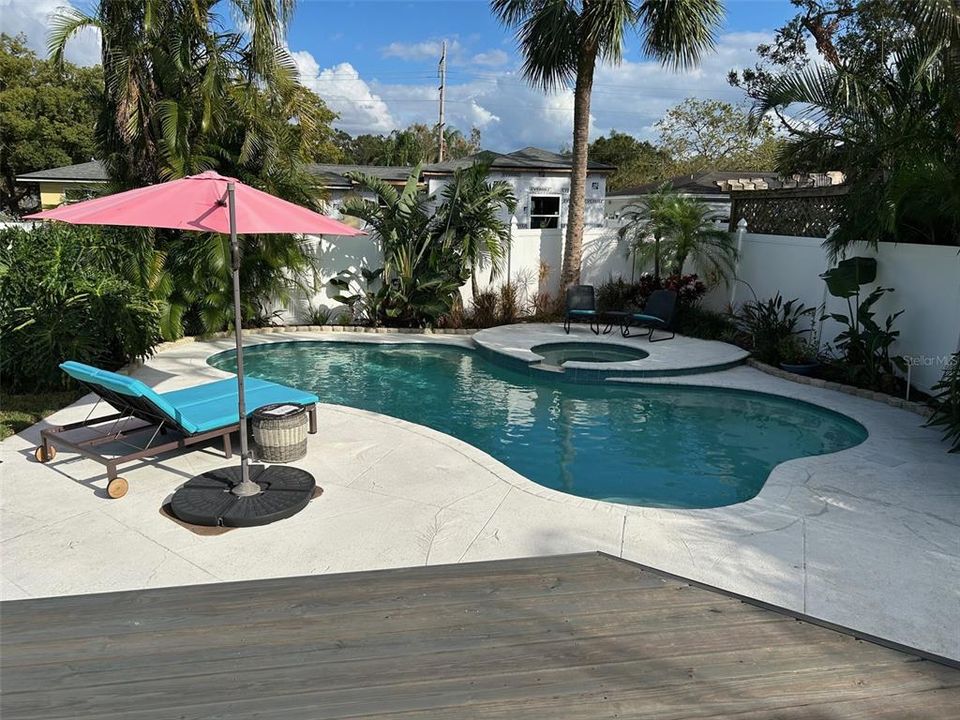 DECK OUTSIDE MASTER BEDROOM