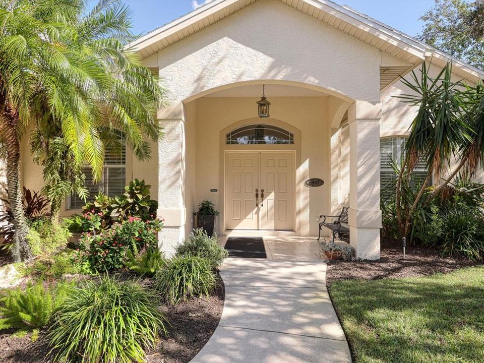 Double door Entry Porch