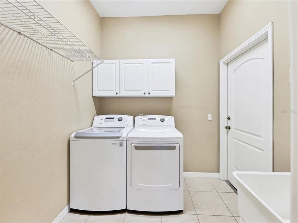 Laundry Room & access to Garage