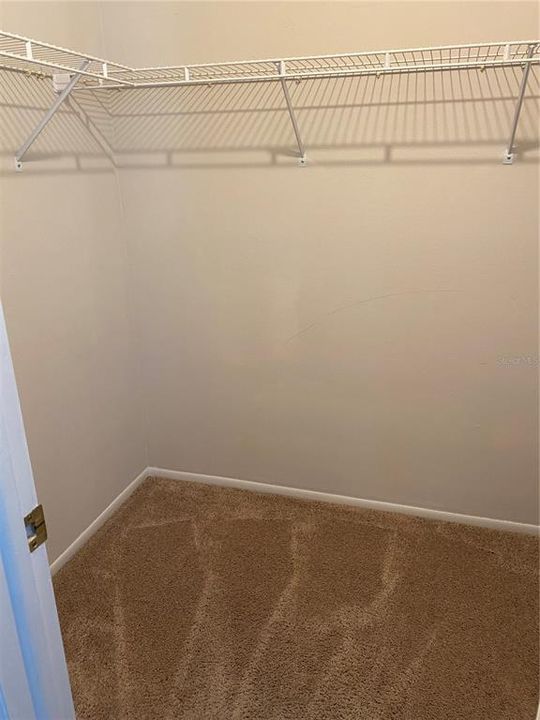 2nd bedroom walk in closet