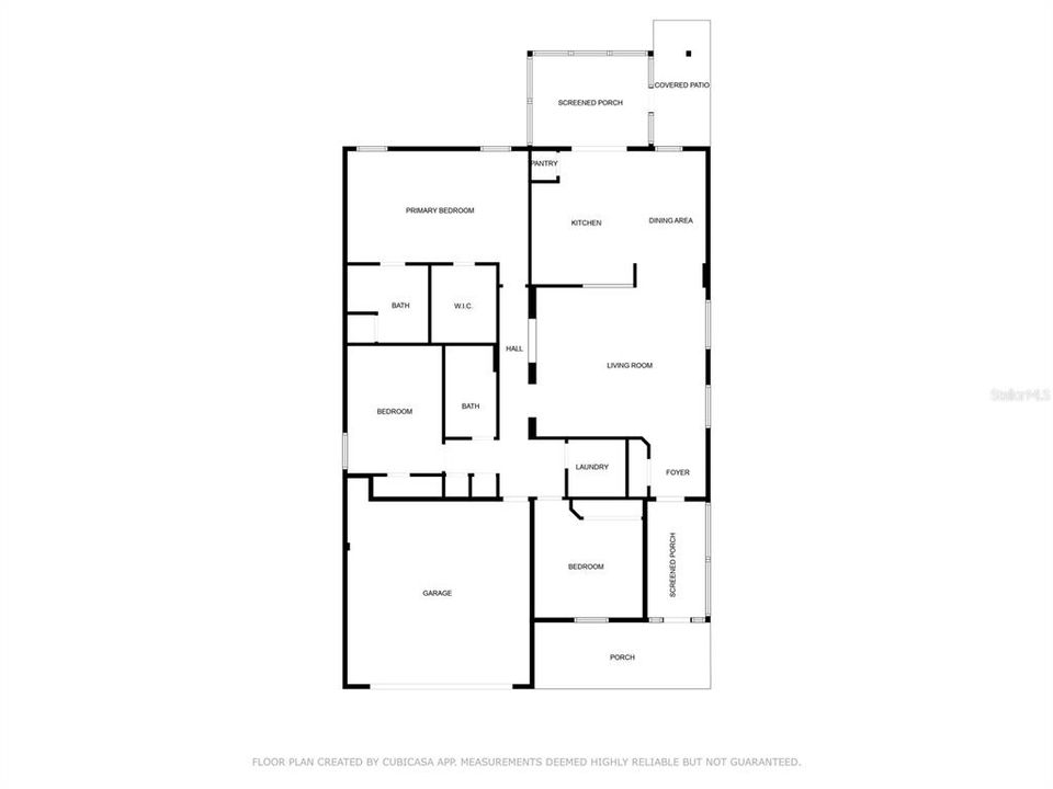 2-D floor plan