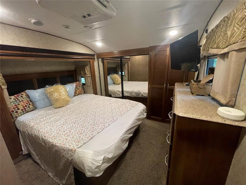 Bedroom in RV