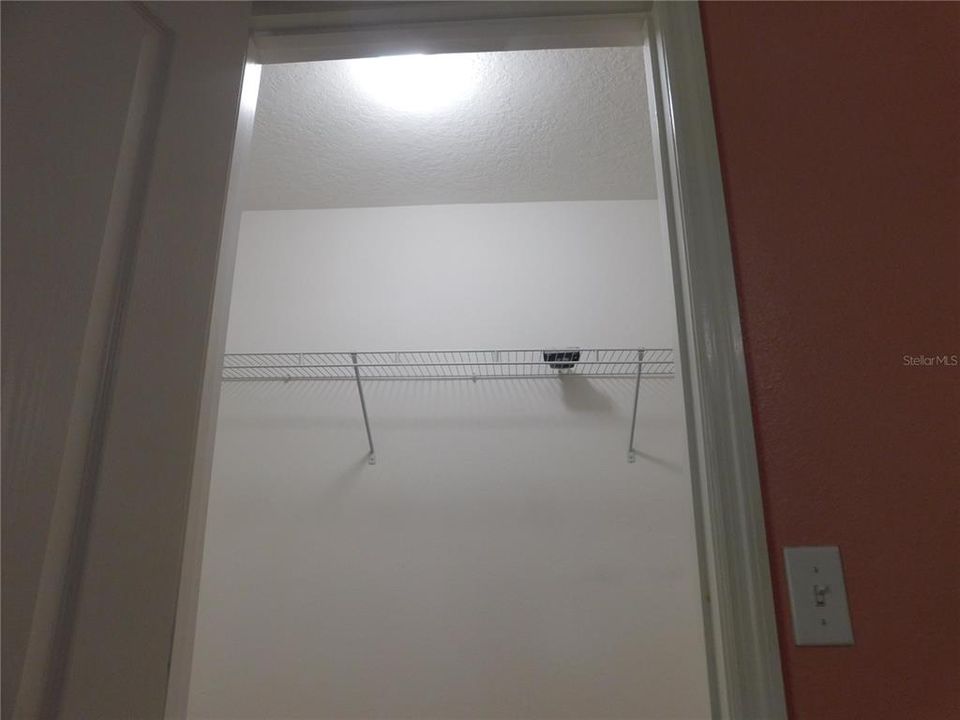 Walk-in Closet in Primary bedroom