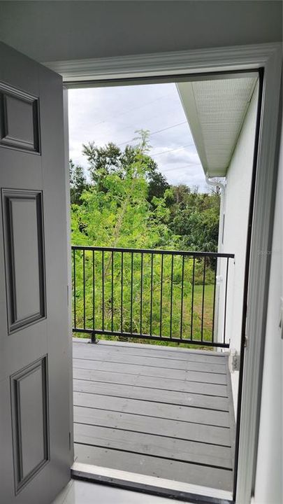 Upstairs Front Porch