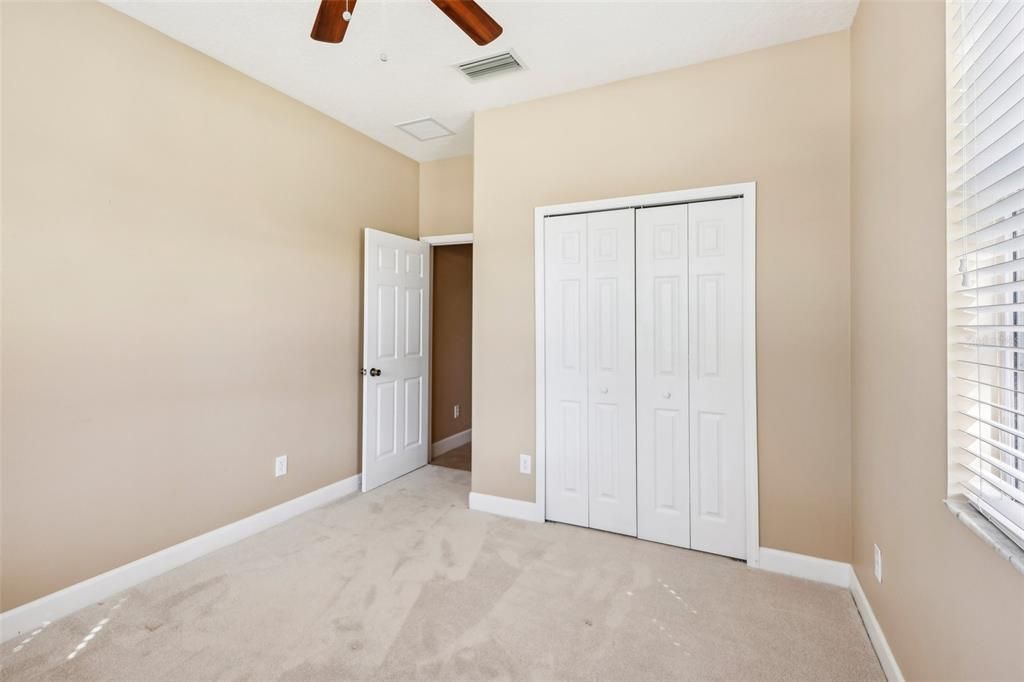 Bedroom 2 at the front of the home