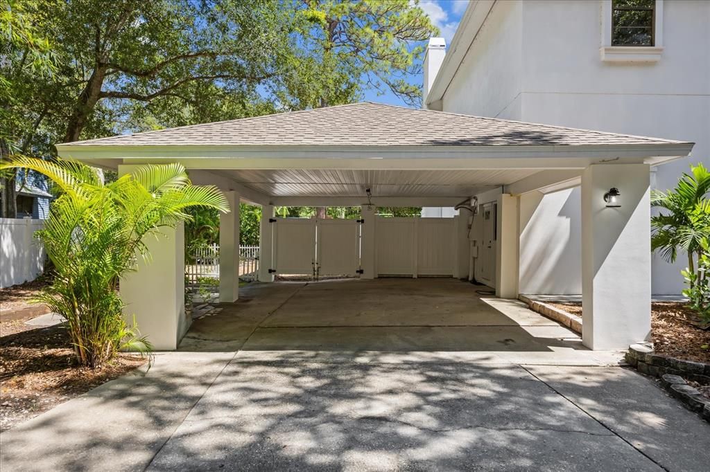 2 Car Carport Attached