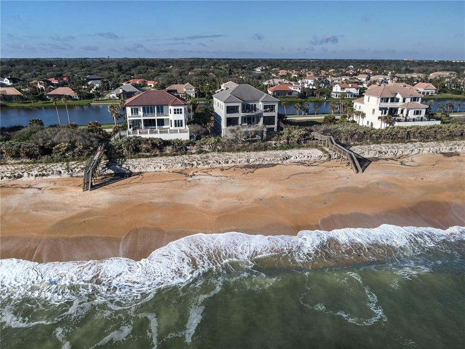 Nothing like having the beach behind your back yard.