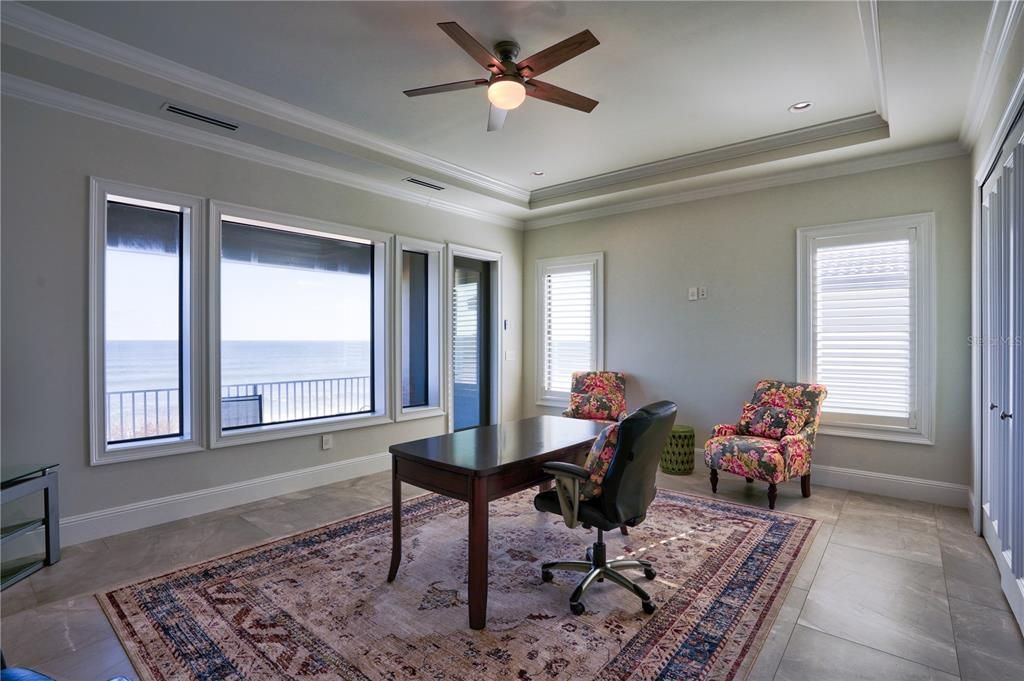 office with gorgeous stunning views of the Atlantic Ocean.