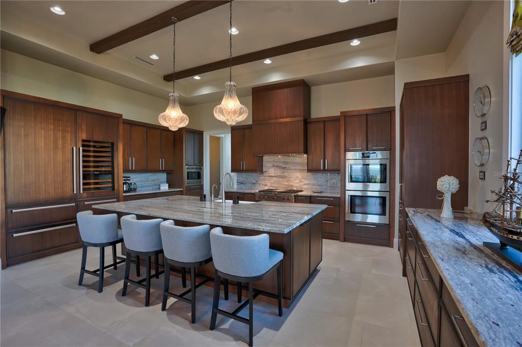 Custom, Gourmet Kitchen