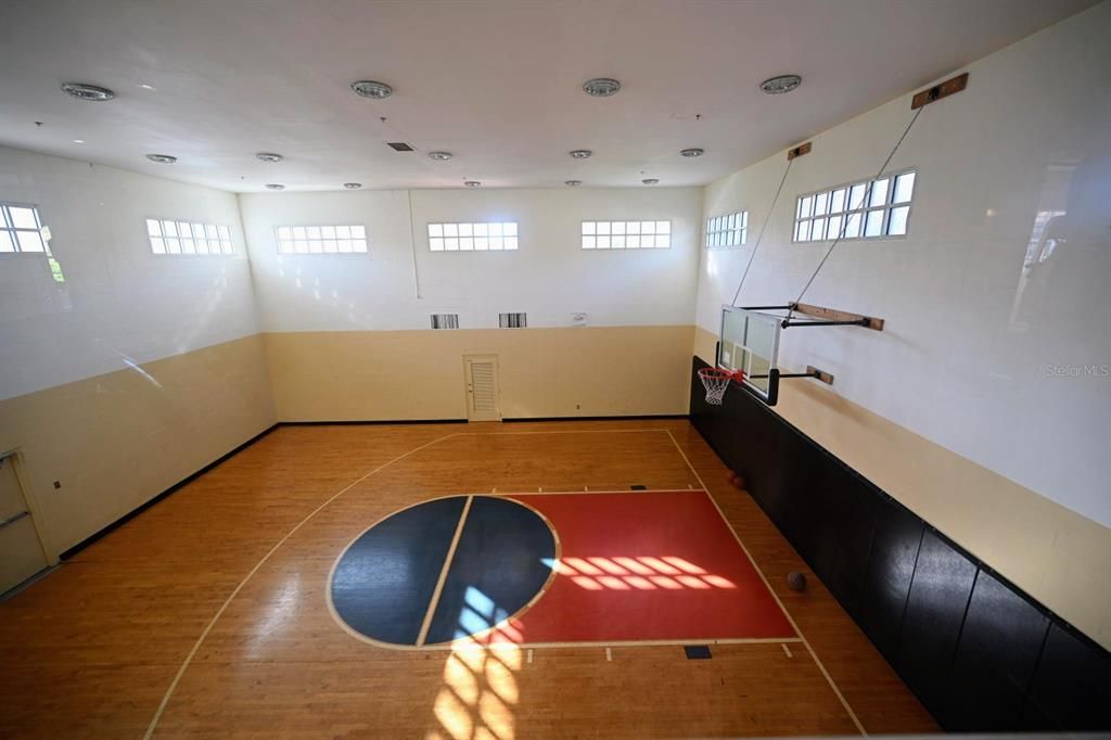 Indoor basketball