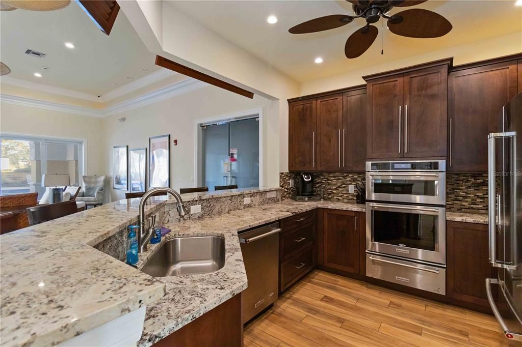 Kitchen in Clubhouse