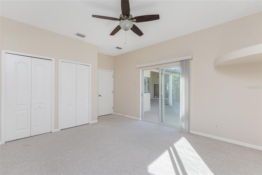 Bedroom 2 with large closet