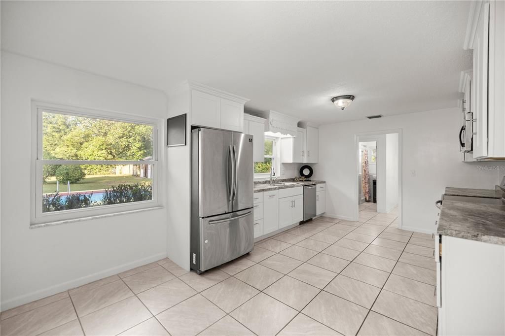 Kitchen and Breakfast nook